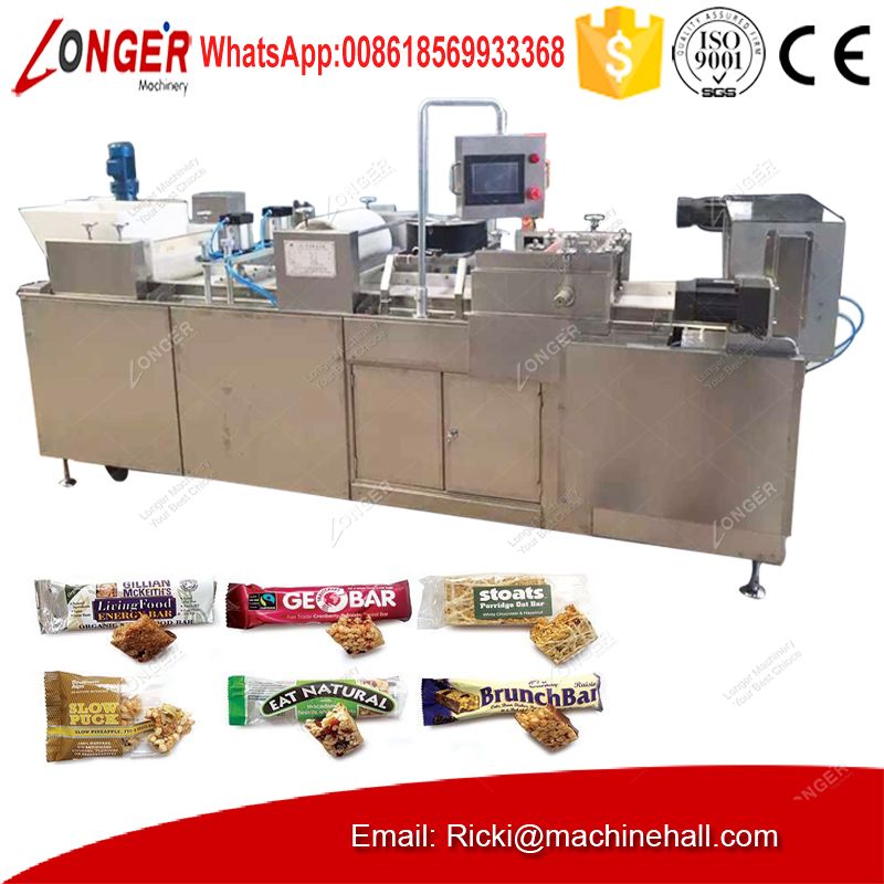 Ce Approved Peanut Candy Production Line Cereal Bar Making Machine